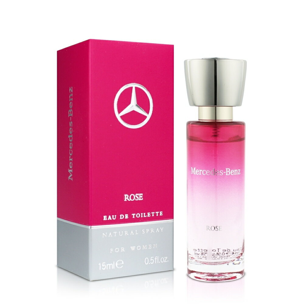 【名美香氛】Mercedes Benz Rose 賓士玫瑰情懷淡香水 15ml