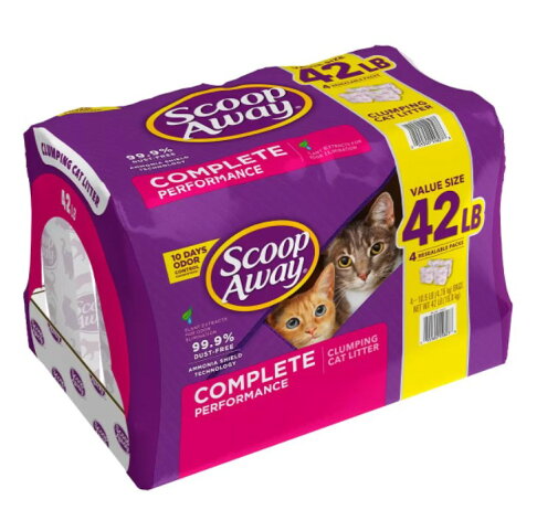 Scoop Away 超凝結貓砂 4.76公斤 X 4入 0