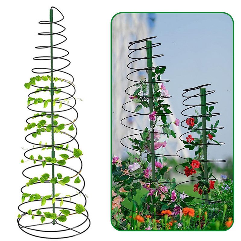 工廠現貨 植物支撐螺旋架植物可伸縮蔓藤植物爬藤架綠蘿支撐桿室外攀爬固定487-LPS 保售後 臺灣公司