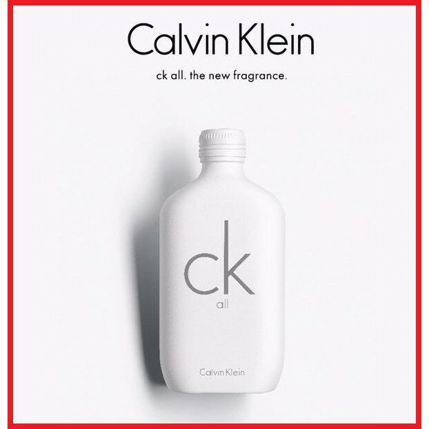 Calvin Klein cK all 男性淡香水 100ML / 200ML｜期間限定◆秋冬迷人香氛