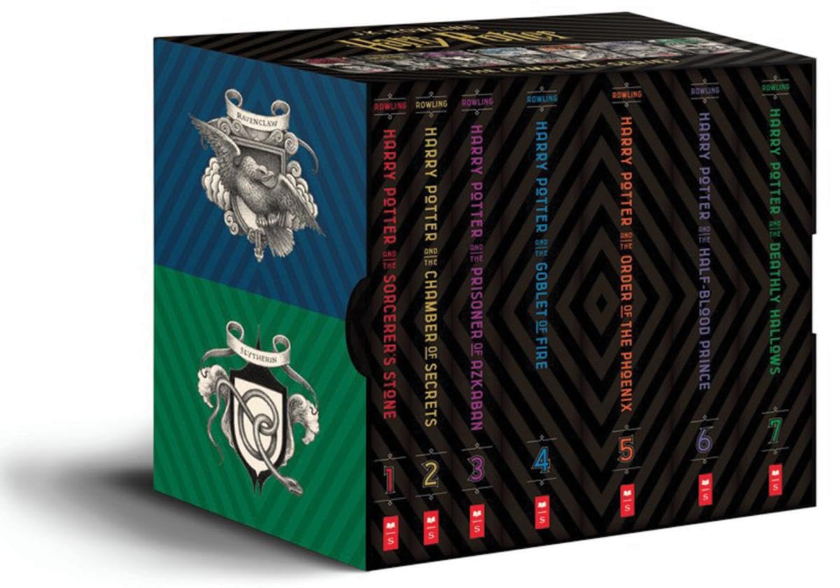 [6美國直購宅配免運較長備貨] Harry Potter 1-7 Boxed Set (2018版) 純英文書紙本平裝 9781338218398