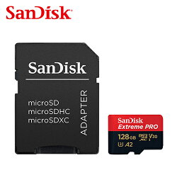 【SanDisk 新帝】Extreme PRO microSDXC UHS-I V30 A2 U3 128GB 記憶卡【三井3C】