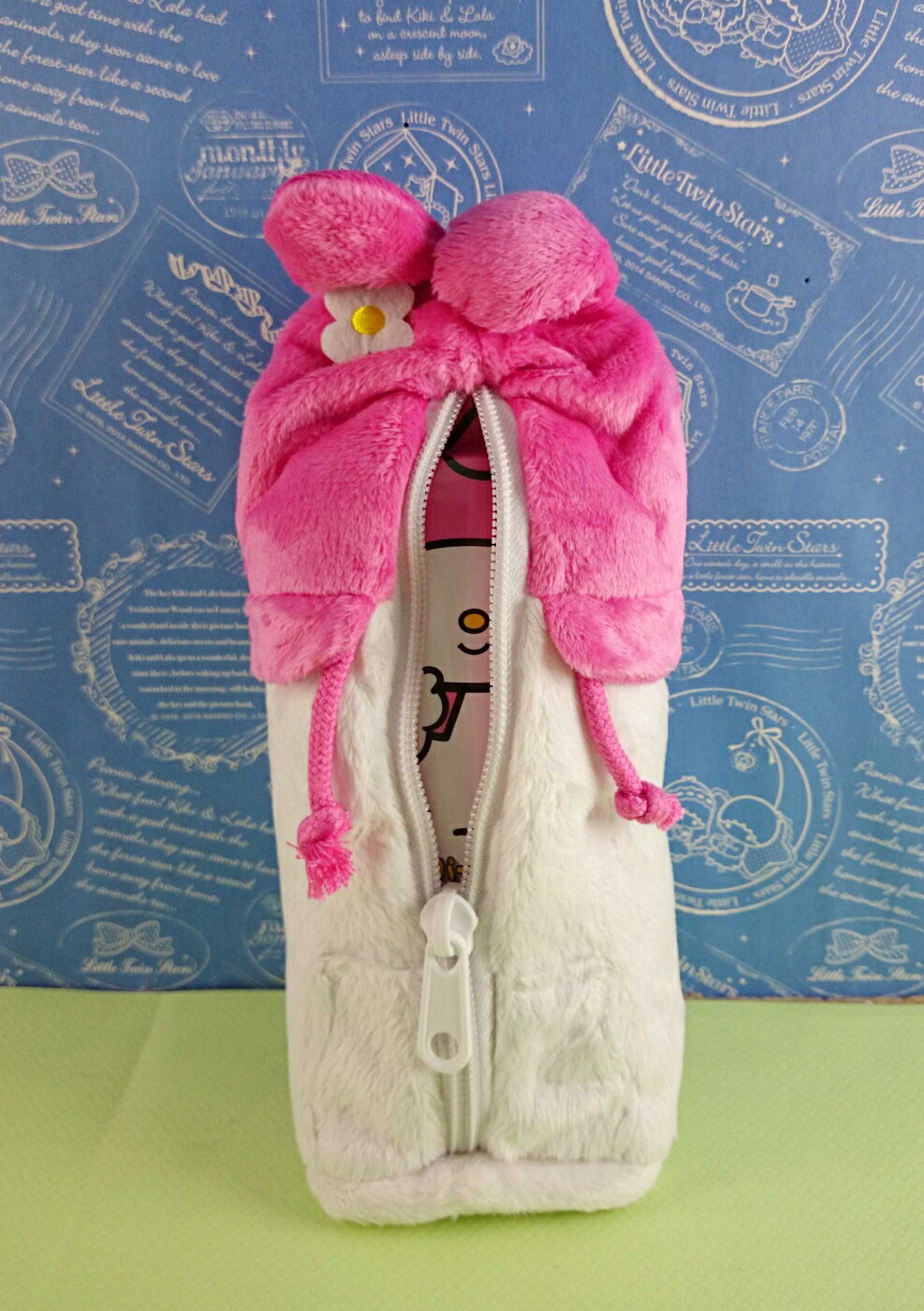 【震撼精品百貨】My Melody 美樂蒂 筆袋 拉鍊 造型 震撼日式精品百貨