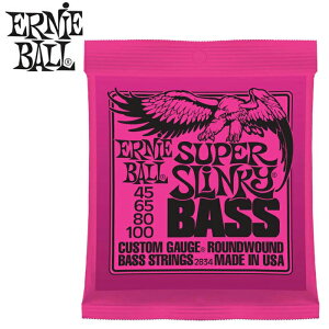 【非凡樂器】ERNIE BALL 2834 Super Slinky 貝斯套弦【45-100】