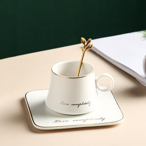 創意歐式情侶咖啡奶杯網紅陶瓷家用ins風輕奢精致辦公室下午茶杯