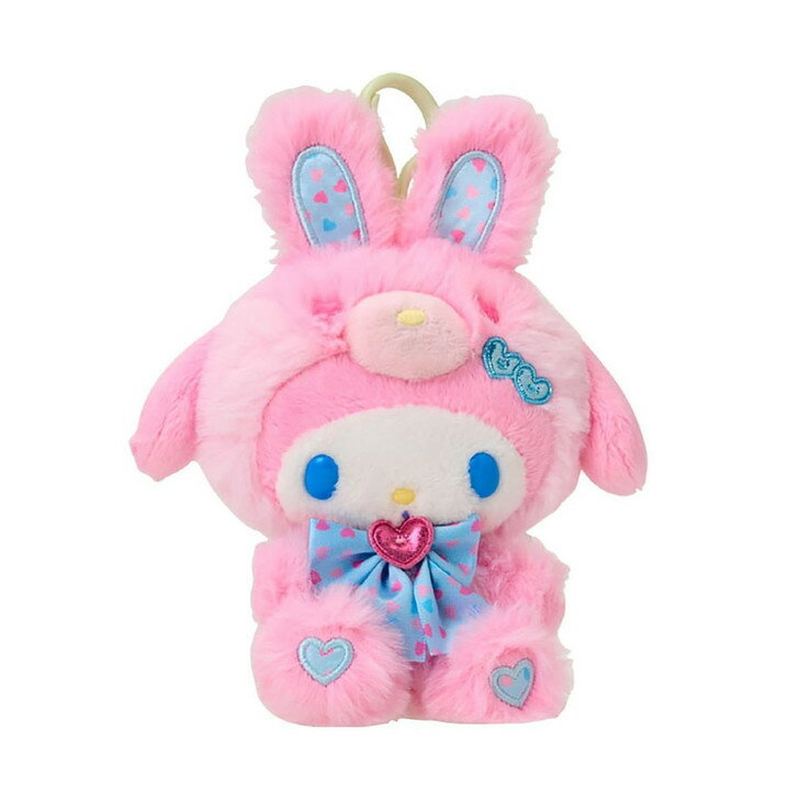 【震撼精品百貨】My Melody 美樂蒂~日本Sanrio三麗鷗 美樂蒂絨毛玩偶吊飾-兔子*30206