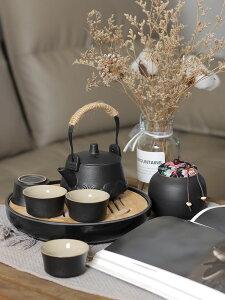 陶瓷功夫茶具套裝家用輕奢高檔小型全套組合套裝茶盤儲水2023新款