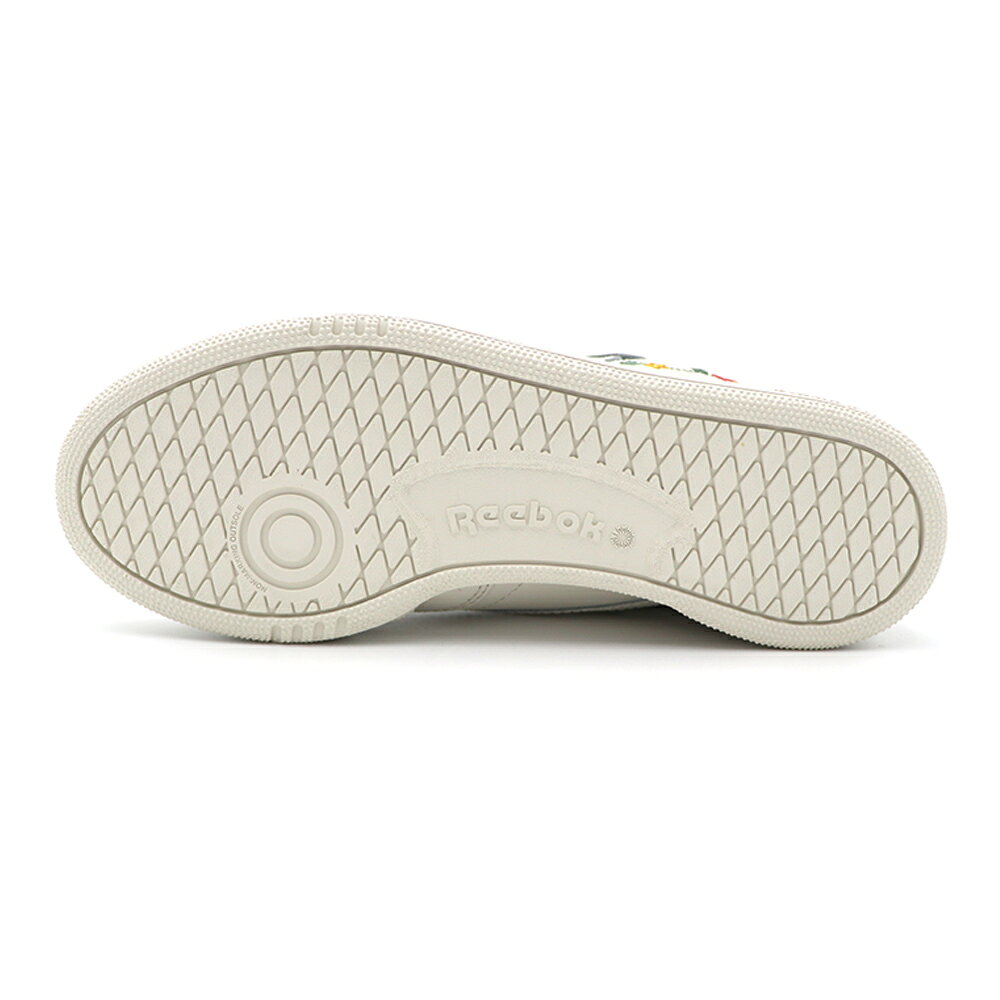 Reebok Club C 85 米綠 皮革 花花 復古 休閒鞋 女款 J2461 (100202098) | 新竹兩隻老虎親子舘直營店 ...