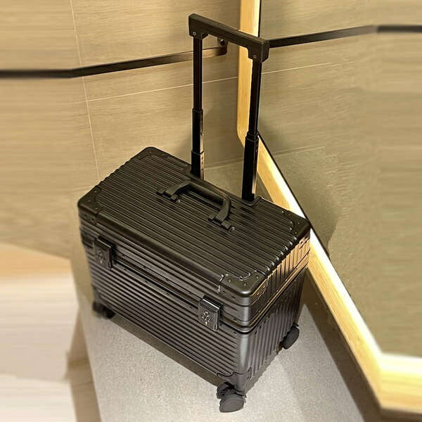 小型行李箱20寸輕便攝影登機箱18男女迷你拉桿箱相機旅行箱上翻蓋