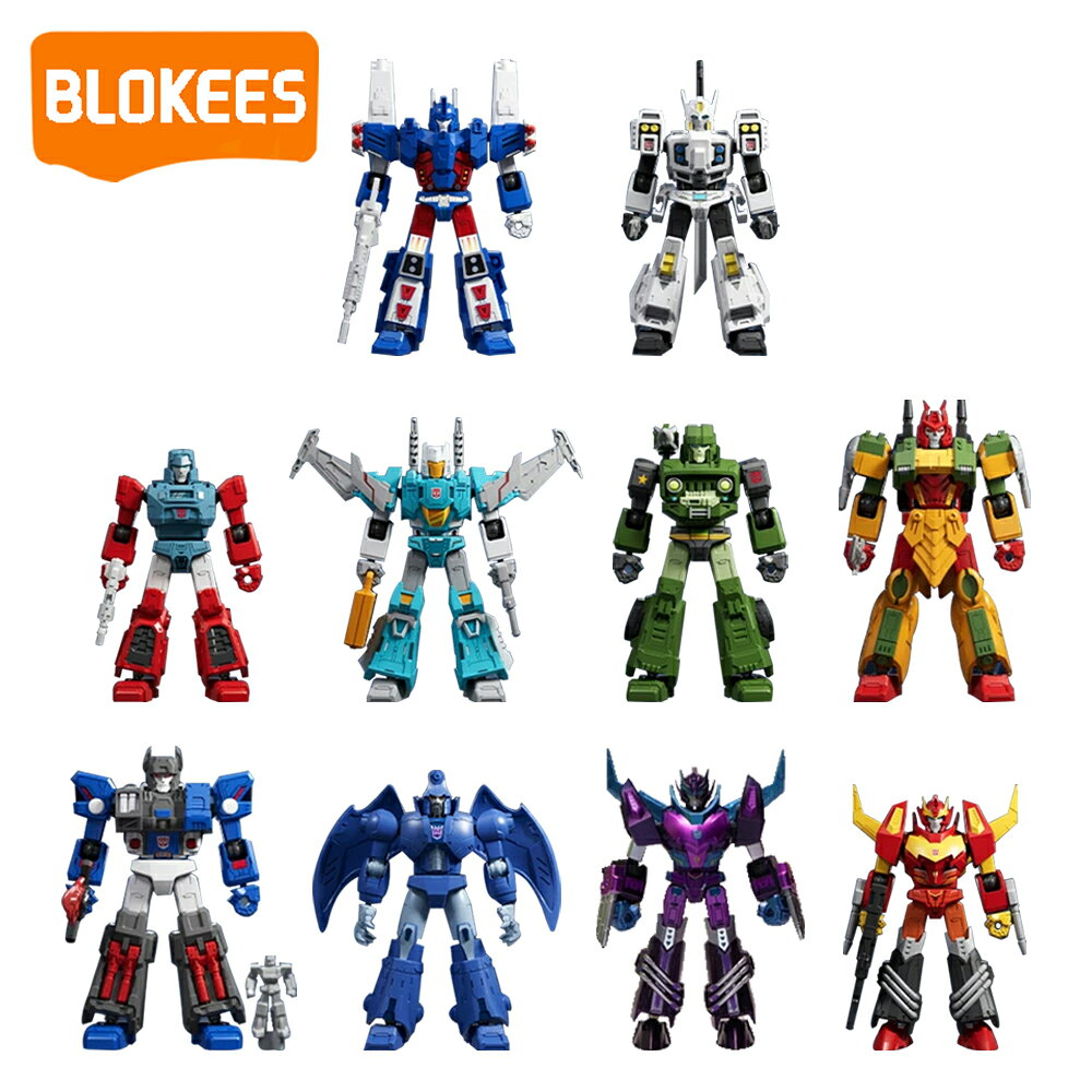 【代理商公司貨】隨機1款 BLOKEES 布魯可積木人 變形金剛 群星版 第十一彈 盒玩 公仔 模型 玩具 可動積木 迷你公仔 組裝模型 - 536706