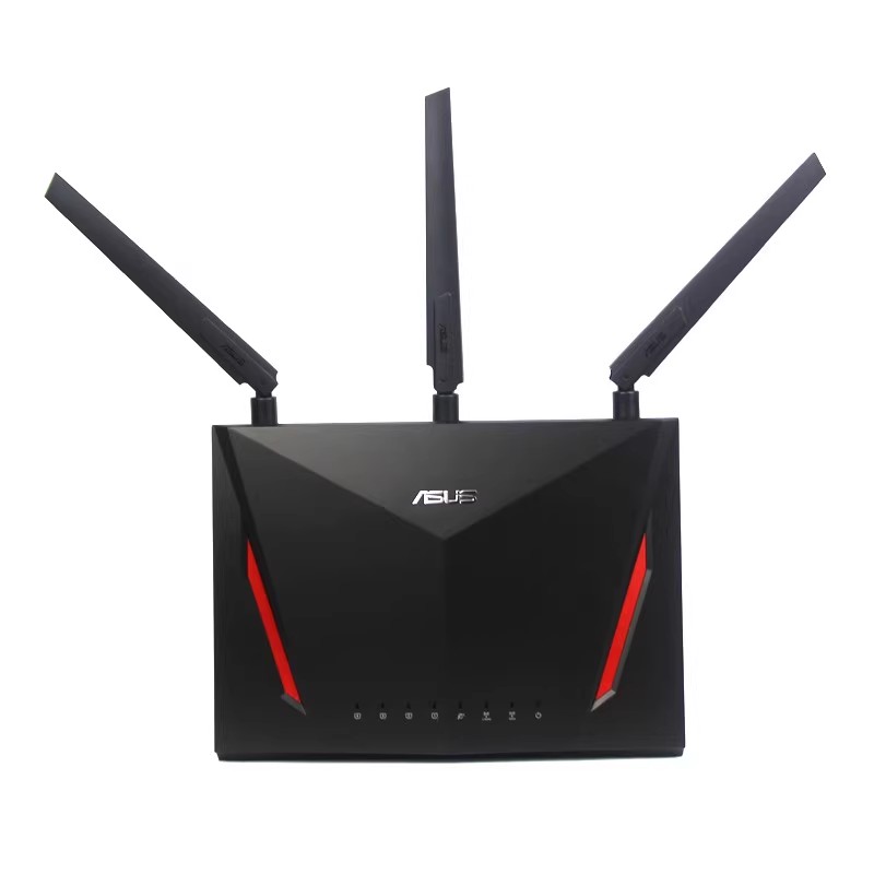 {保固一年 可打統編}ASUS華碩RT-AC86U AC88U無線wifi路由器68千兆端口電競家用aimesh 3