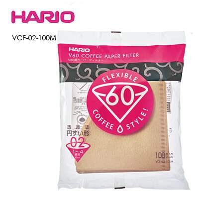 《HARIO》VCF-02-100M錐形濾紙 / 100入
