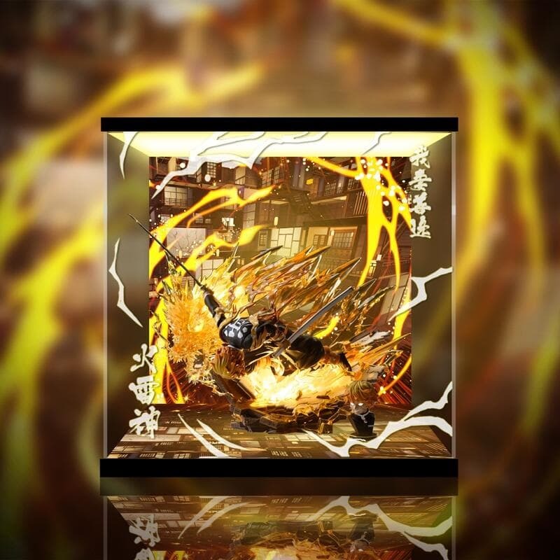 火雷神 我妻善逸 限量 手辦 彫像專用展示盒 #滿299包郵