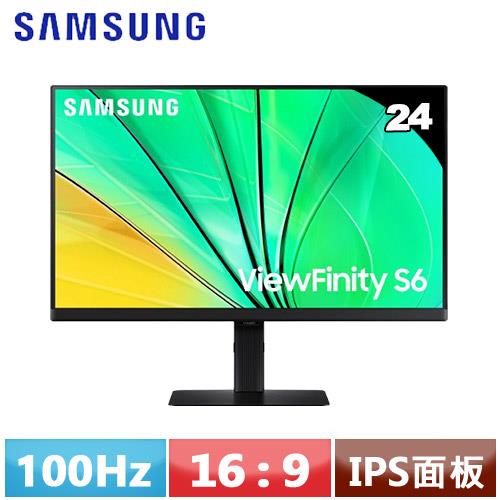 SAMSUNG三星 24型 ViewFinity S6 平面顯示器 S24D606EAC
