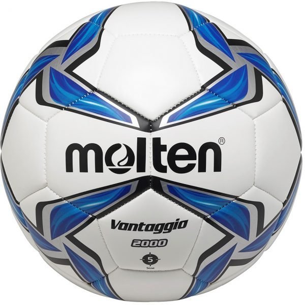 【H.Y SPORT】 Molten Vantaggio 2000 F4V2000 4號 PU皮足球 藍/白 合成皮足球