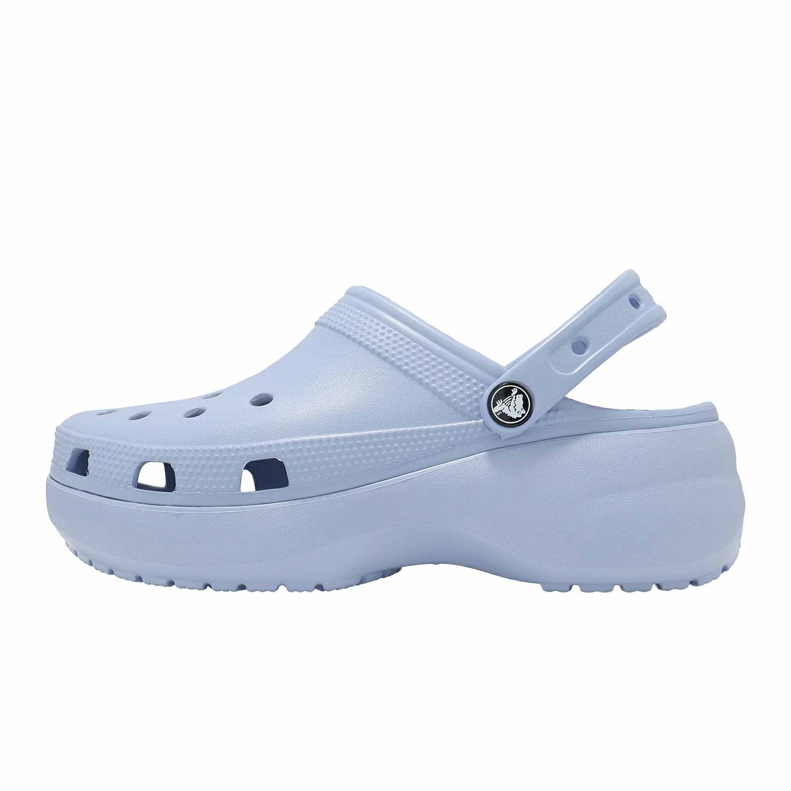 Crocs 洞洞鞋 洞洞鞋 Classic Platform Clog W 女鞋 經典雲朵克駱格 煙霧藍 厚底 卡駱馳 206750453