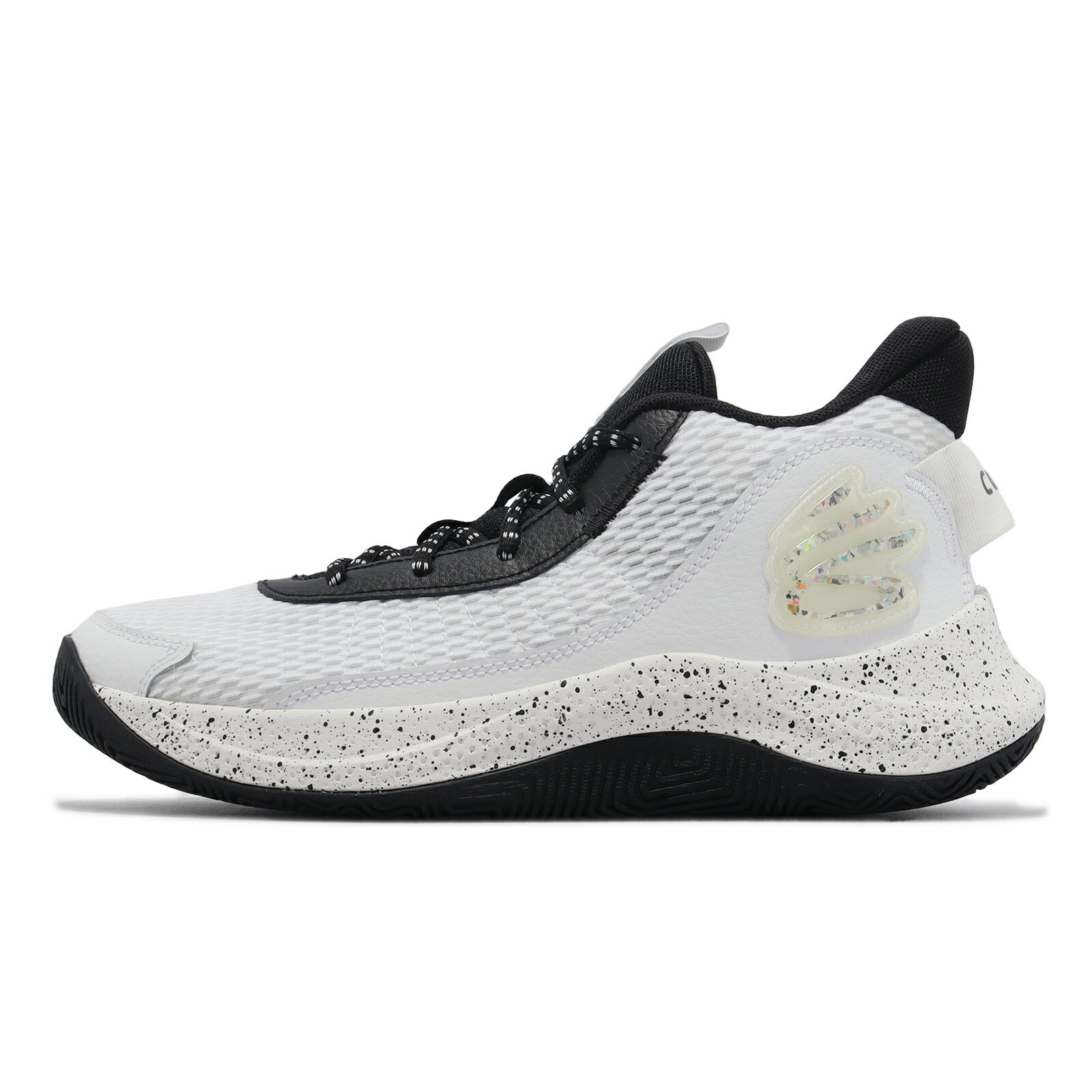 Under Armour UA 籃球鞋 Curry 3Z7 男鞋 白 黑 緩衝 中筒 子系列 運動鞋 UA 3026622101