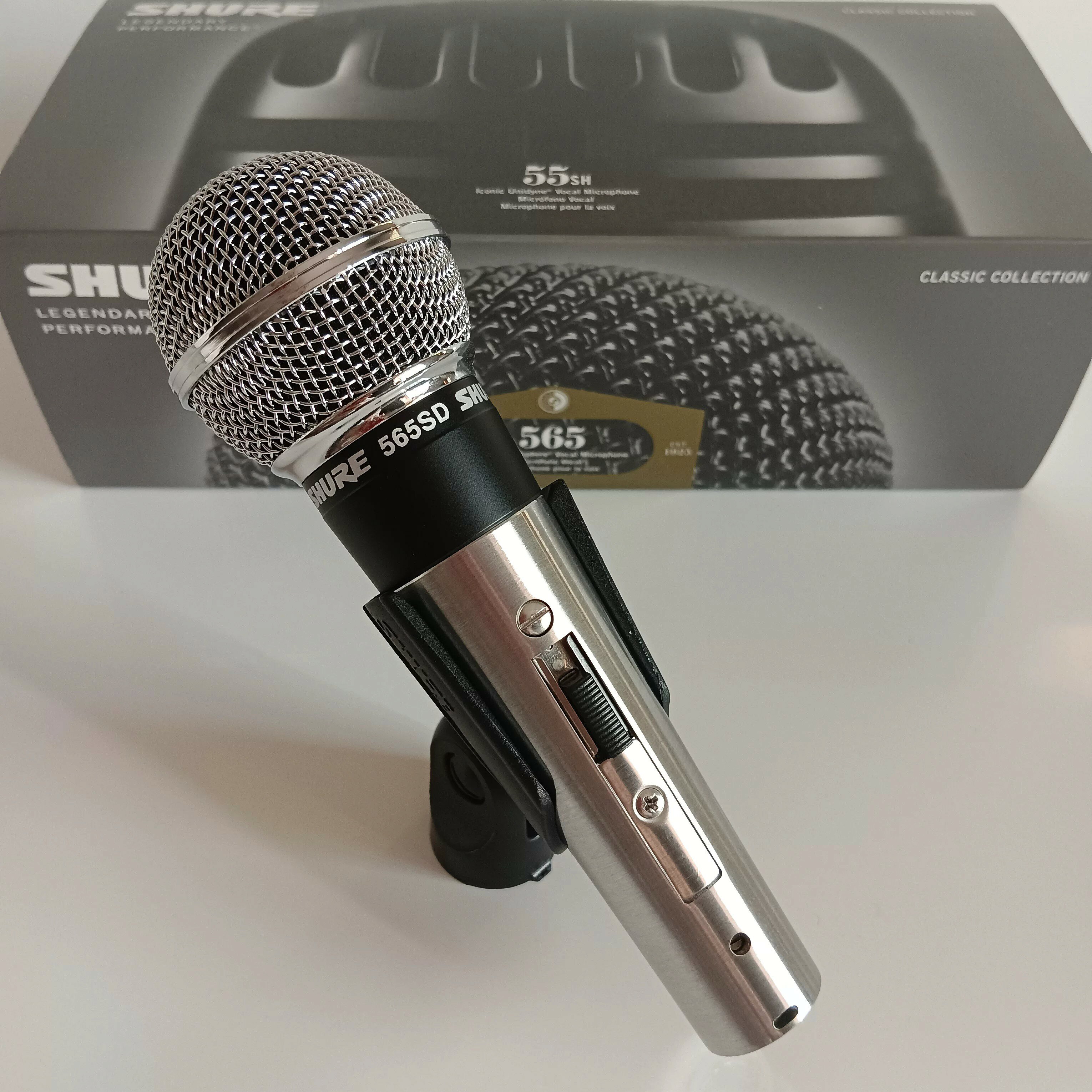 Shure/舒爾 565SD經典動圈有線話筒舞臺演出波西米亞狂想曲麥克風