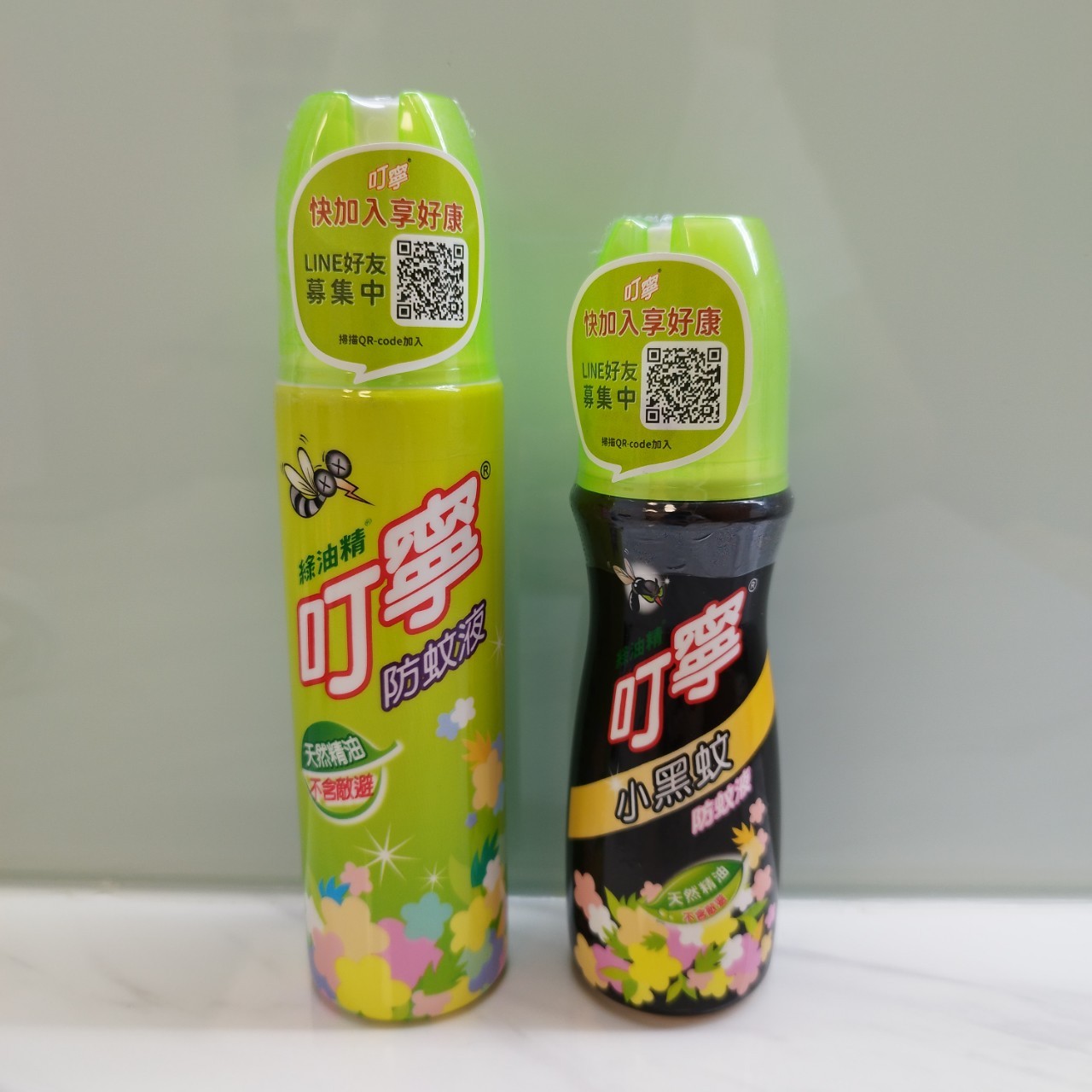 綠油精 叮寧防蚊液 (一般140ml/小黑蚊120ml)