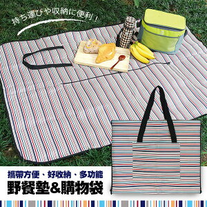 【速捷戶外】戶外攜袋式野餐墊/攜帶式購物袋HKB-JY001,露營,野餐,烤肉