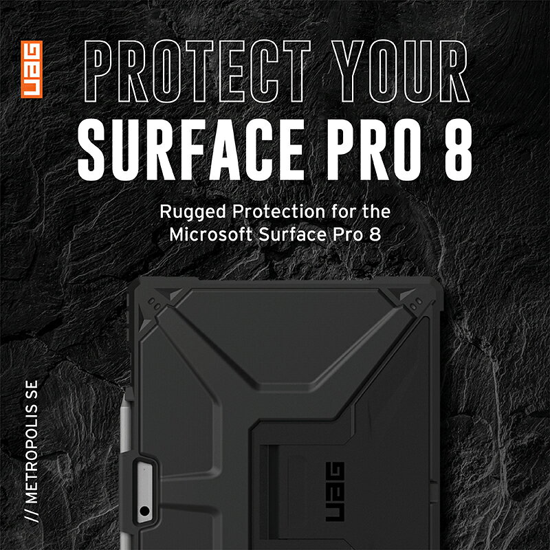 UAG 耐衝擊 立架式 保護殻 軍規防摔 防摔殼 平板殼 保護套 皮套 Surface Pro 8 1