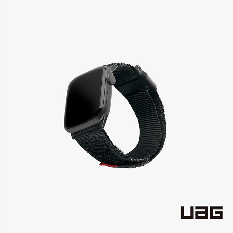 強強滾p-【UAG】Apple Watch 38/40mm 時尚錶帶-黑