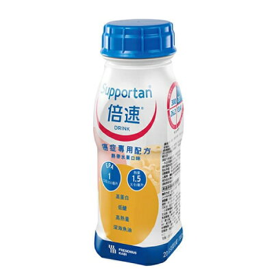 倍速 癌症配方-熱帶水果 (200ml/24罐/箱)【杏一】