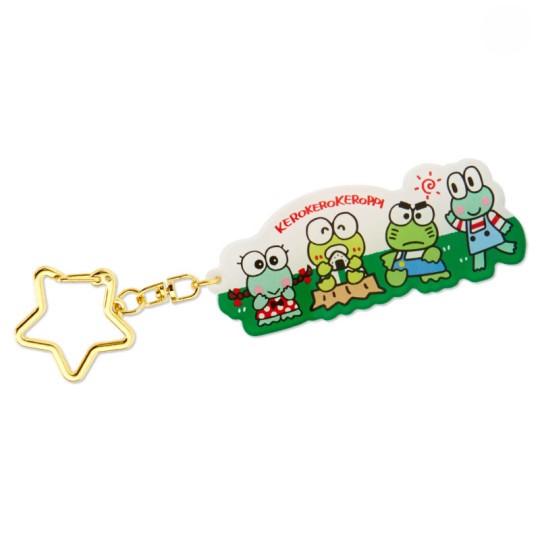 【震撼精品百貨】KeroKeroKeroppi 大眼蛙~日本三麗鷗Sanrio 大眼蛙壓克力吊飾 鑰匙圈-好朋友*77398