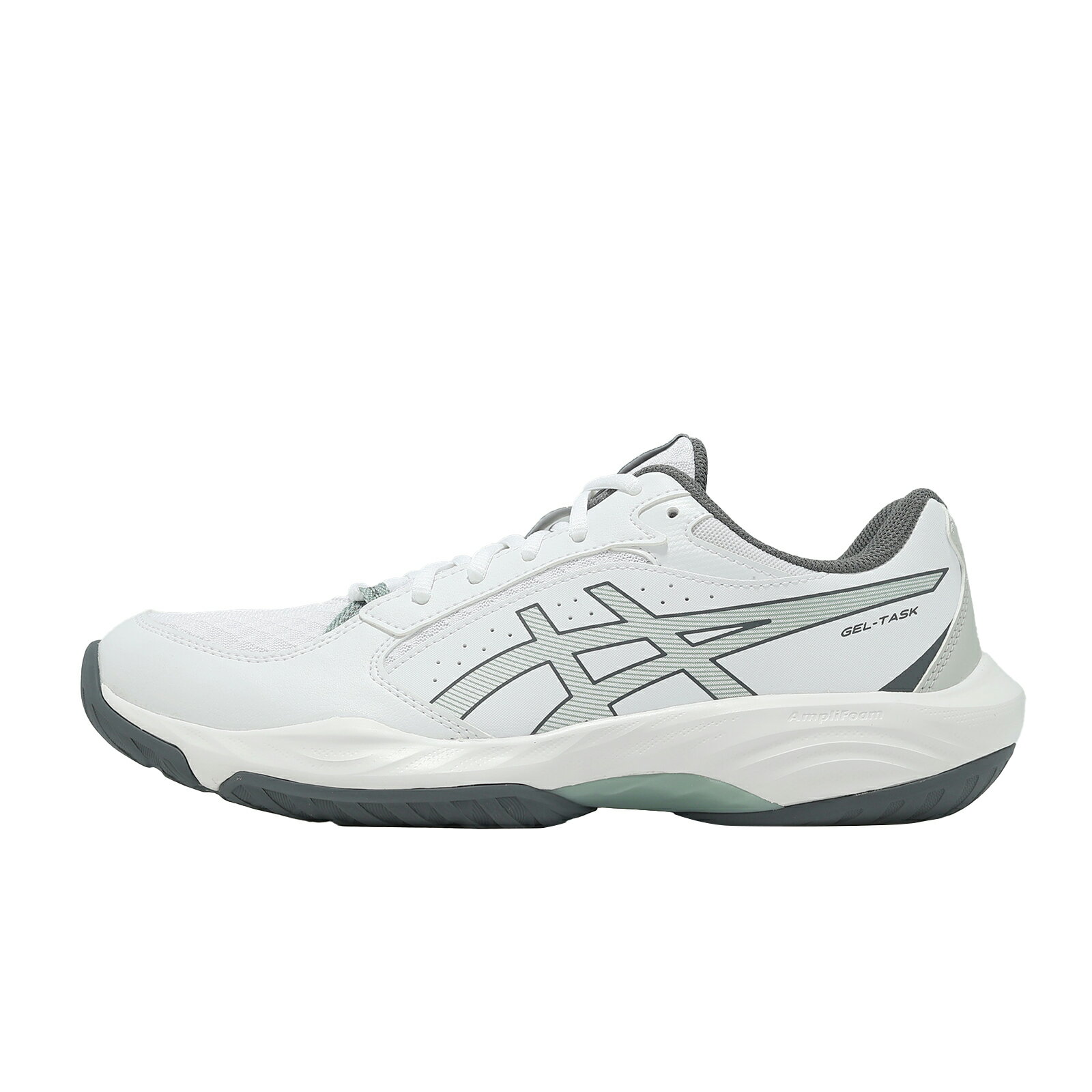 Asics 亞瑟士 排球鞋 GEL-Task 5 男鞋 女鞋 白 室內運動 抗扭 緩震 1071A130100