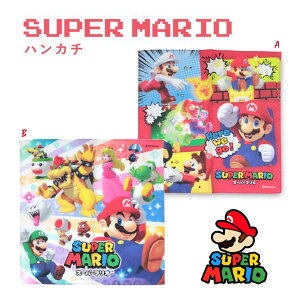 棉紗手帕 30×30cm-瑪莉歐 Super Mario EPOCH 日本進口正版授權