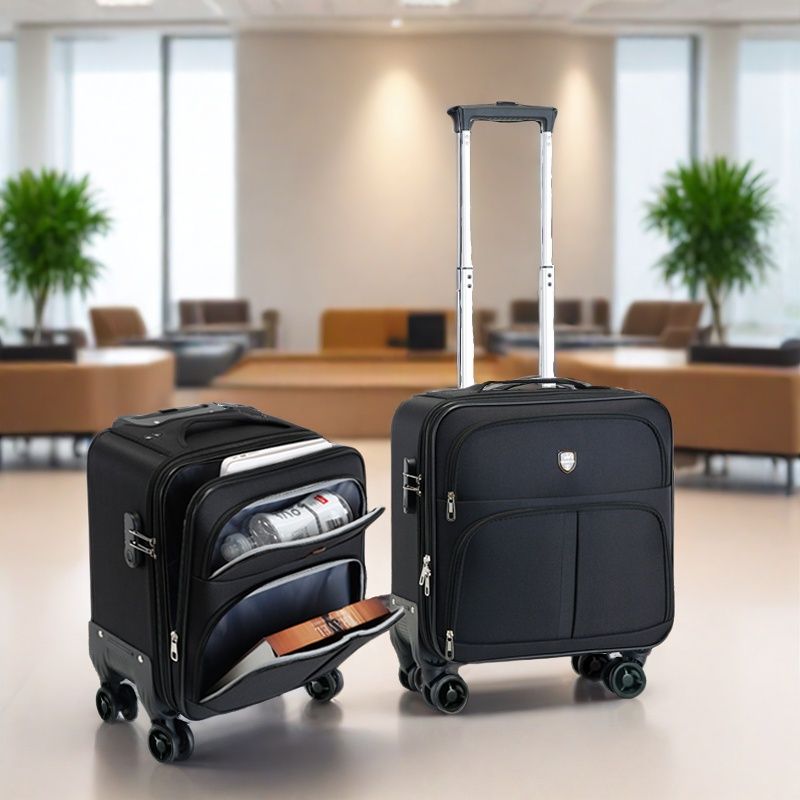 工廠現貨 牛津布登機箱輕便行李箱商務迷你旅行箱小型航空鐵路乘務員拉桿箱487-LPS 保售後 臺灣公司