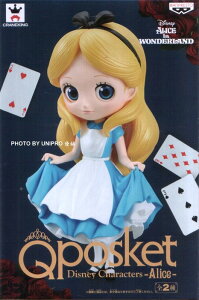 台灣代理版 Q Posket 愛麗絲夢遊仙境 迪士尼 單售 正常顏色款 A款 Alice Qposket 公仔