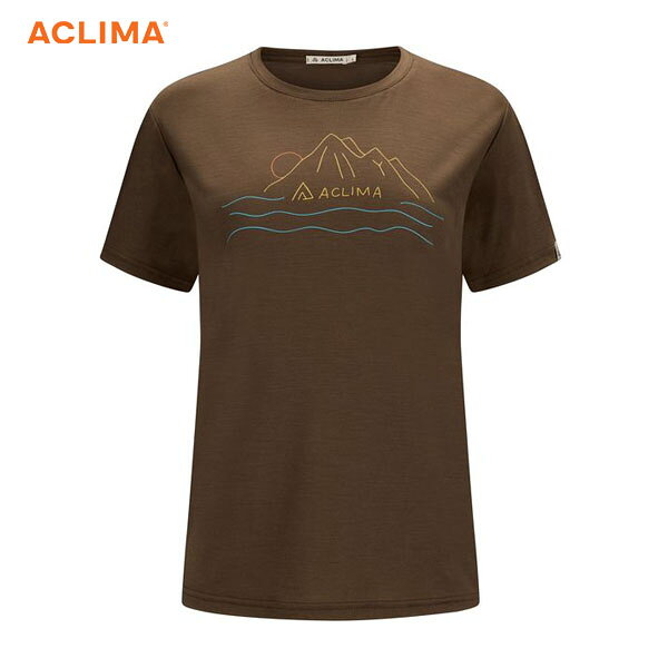 挪威[ACLIMA]LW140 Classic Tee Sunset W 女輕量T恤 – 夕陽/輕量透氣/溫控調節