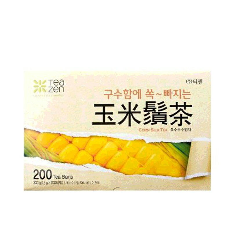[COSCO代購4] D588155 Teazen 玉米鬚茶 1.5公克 X 200包