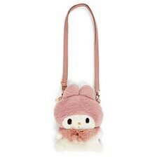 【震撼精品百貨】My Melody 美樂蒂~日本三麗鷗SANRIO 美樂蒂絨毛玩偶斜揹包(好秋小披風)*51260