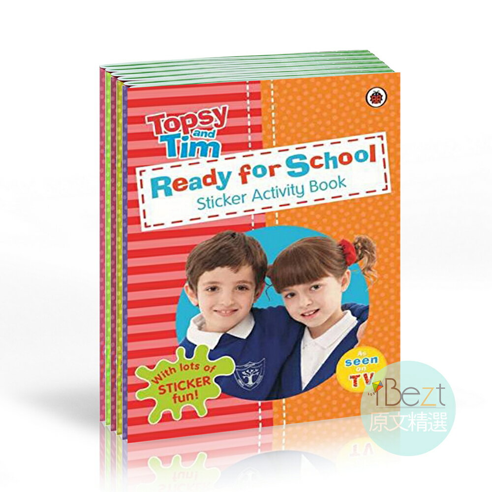 Topsy And Tim Sticker Activity Book | 外文 | 貼紙書 | 生活 | 手作 | 塗鴉 | 習寫 | 生活應用 | 造型貼紙