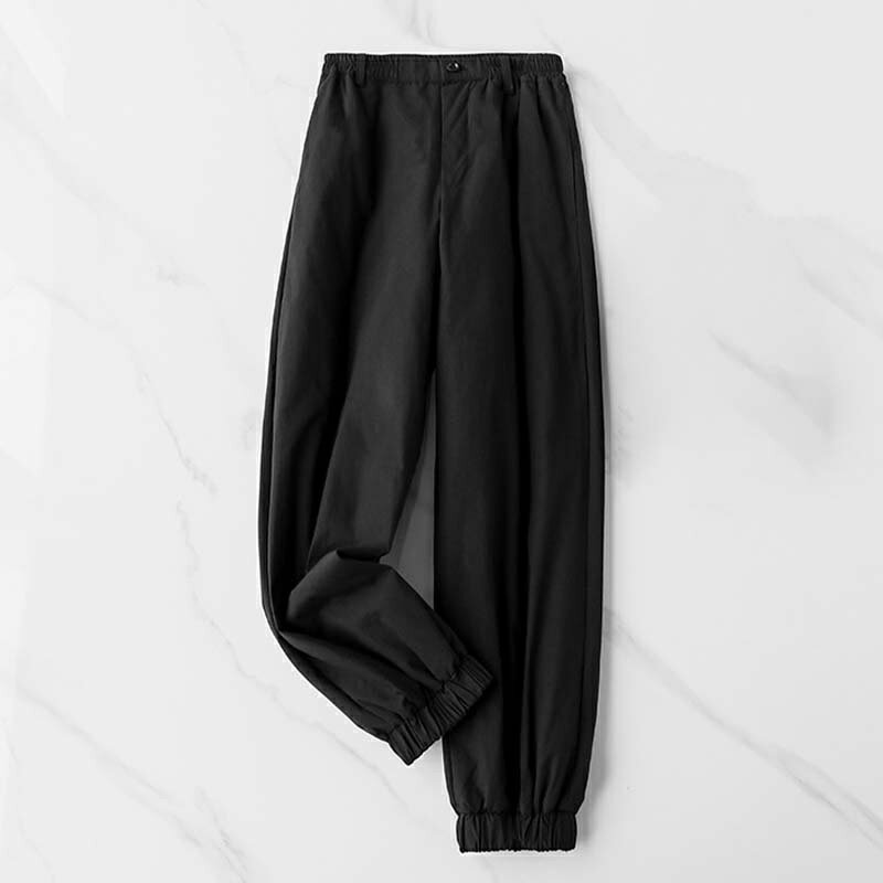 【米蘭精品】現貨+預購 頂級真羽絨褲90%鵝絨長褲加絨長褲保暖褲秋冬大碼休閒女裝-寬鬆女褲子2色74mr9