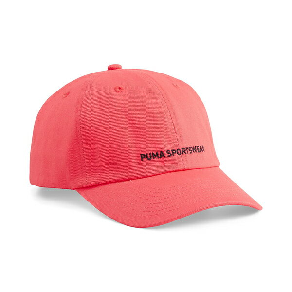 【滿額現折300】PUMA 帽子 基本系列 SPORTSWEAR 橘紅 棒球帽 老帽 02403608