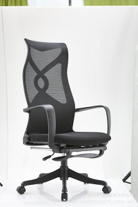 電腦椅 辦公人體工學午休椅保護脊椎網布透氣家用電腦椅可躺自動