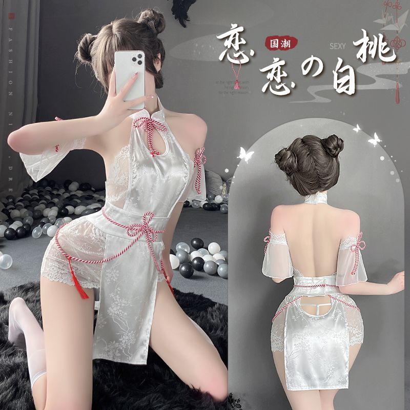 免運 保密出貨 情趣服飾 性感情趣內衣誘惑旗袍制服cos二次元床上睡衣女激情套裝午夜魅力 【本商品含有兒少不宜內容】