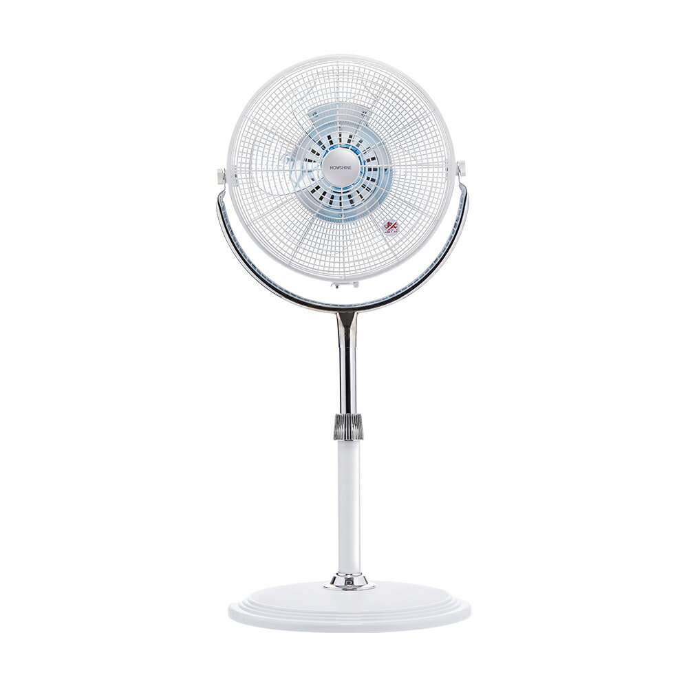 豪尚牌 14吋360度內旋式循環扇/循環立扇/尊榮白金款HS-1488 2