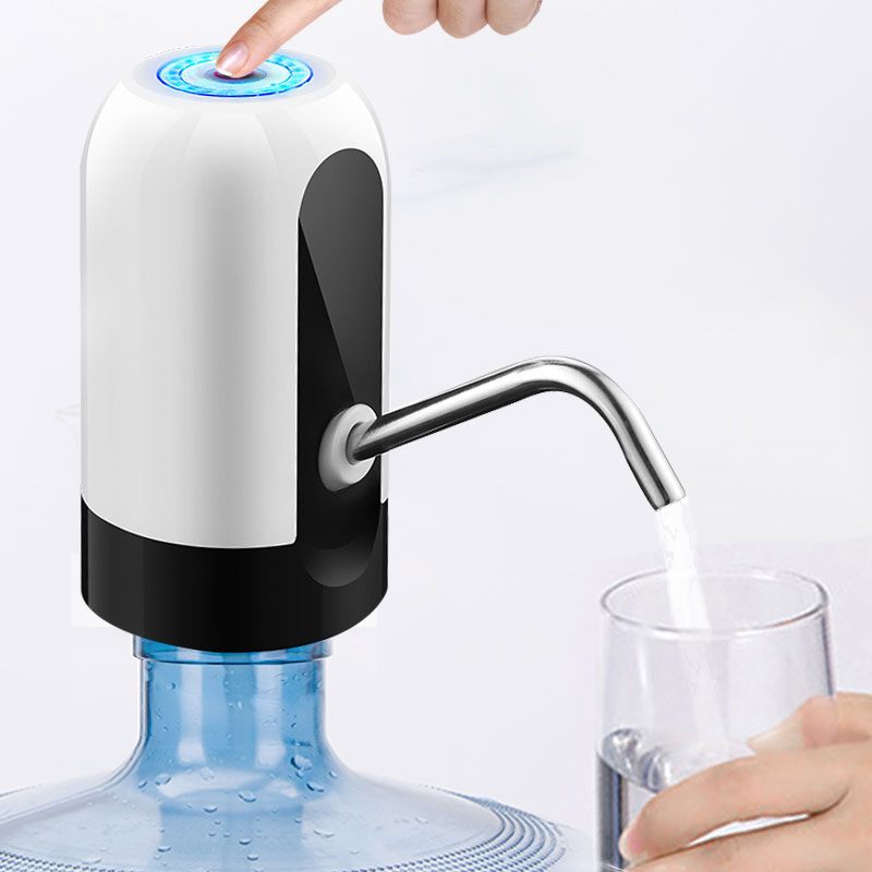 抽水器 電動抽水器充電桶裝水抽水器水泵家用純凈水桶壓水器自動上水器吸 【CM7493】