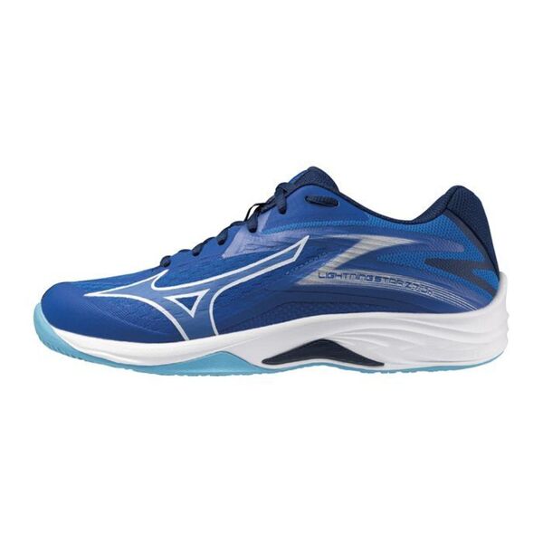 Mizuno Lightning Star Z7 Jr [V1GD230301] 大童 排球鞋 室內運動 透氣 緩震 藍