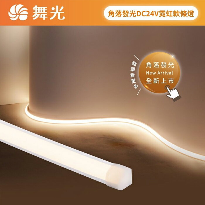 【燈王的店】舞光 角落霓虹DC24V軟條燈 一捆五米 可任意剪裁 驅動器另購 D-35NT24V9CO