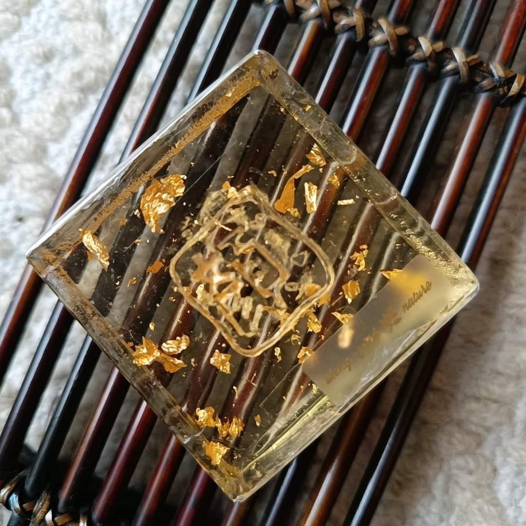 聖玥坊優選~  高純度胺基酸(高保濕)Gaba茶金箔精油茶皂/ PH5.5弱酸性