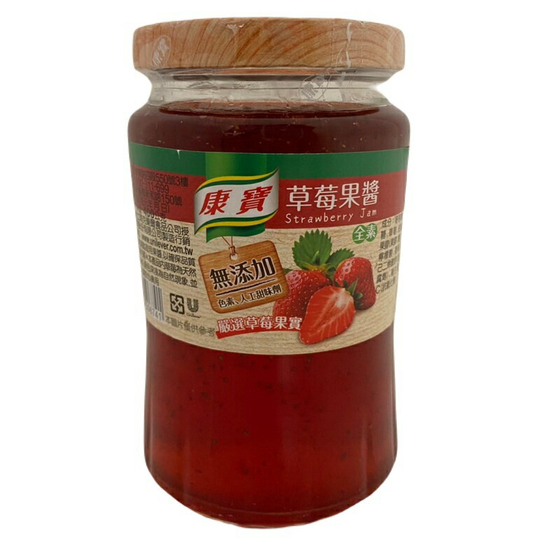 康寶 草莓果醬(400g/瓶) [大買家]