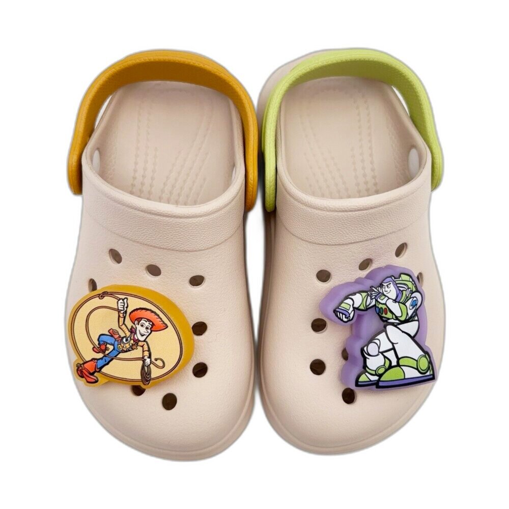 MIT胡迪巴斯光年洞洞鞋 - Toy Story 巴斯光年 迪士尼童鞋 燈鞋 沙灘鞋 防滑童鞋 MIT童鞋 防水童鞋 男童鞋 玩具總動員 女童鞋 胡迪 發光鞋 電燈鞋 中大童鞋 臺灣製童鞋 Woody 玩具總動員童鞋