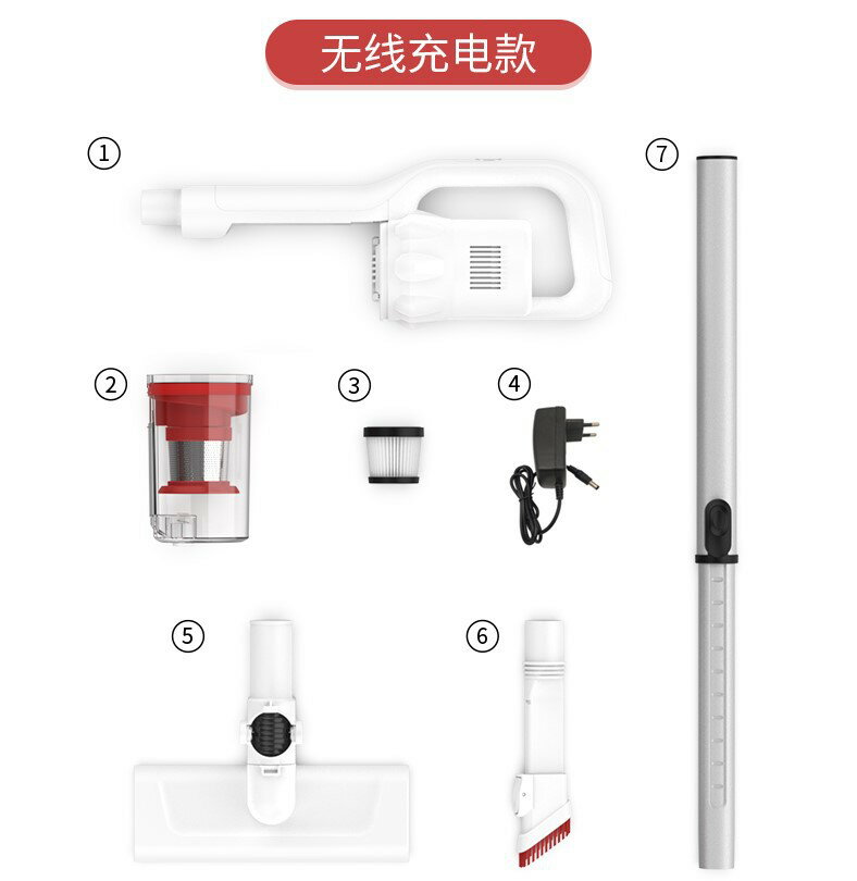 無線手持式真空吸塵器 家用小型吸塵機