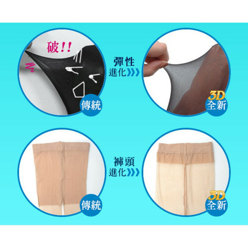 加大XXL 涼感絲襪 耐勾 加大褲襪 透膚絲襪 3入6入12入 另有一般碼 大尺碼絲襪 ☆ MIT 台灣製造 ☆ 櫻桃嚴選 6