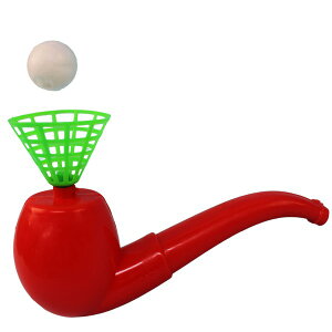 大煙斗 吹球 平衡吹球 童玩 /一個入(促15) 浮球 飄球 神奇吹氣球 吐球玩具-瑋-YF11462